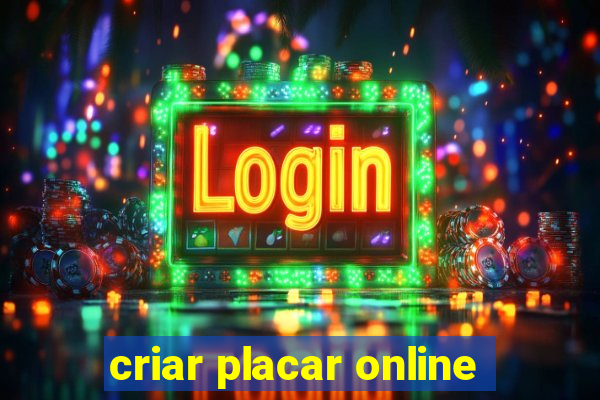 criar placar online